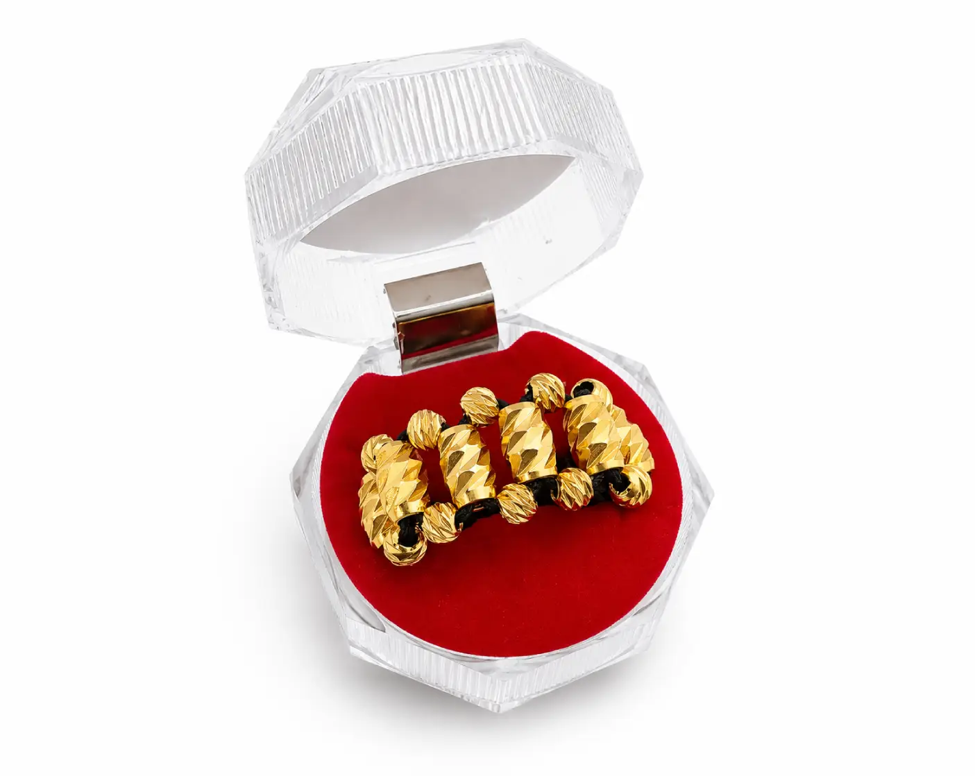 Anillo Triple Carril Canutillo Diam 6mm