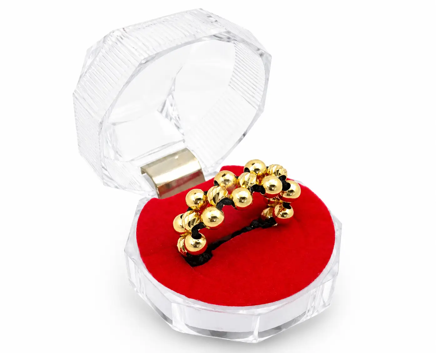 Anillo Triple Carril Diamaliso 4mm